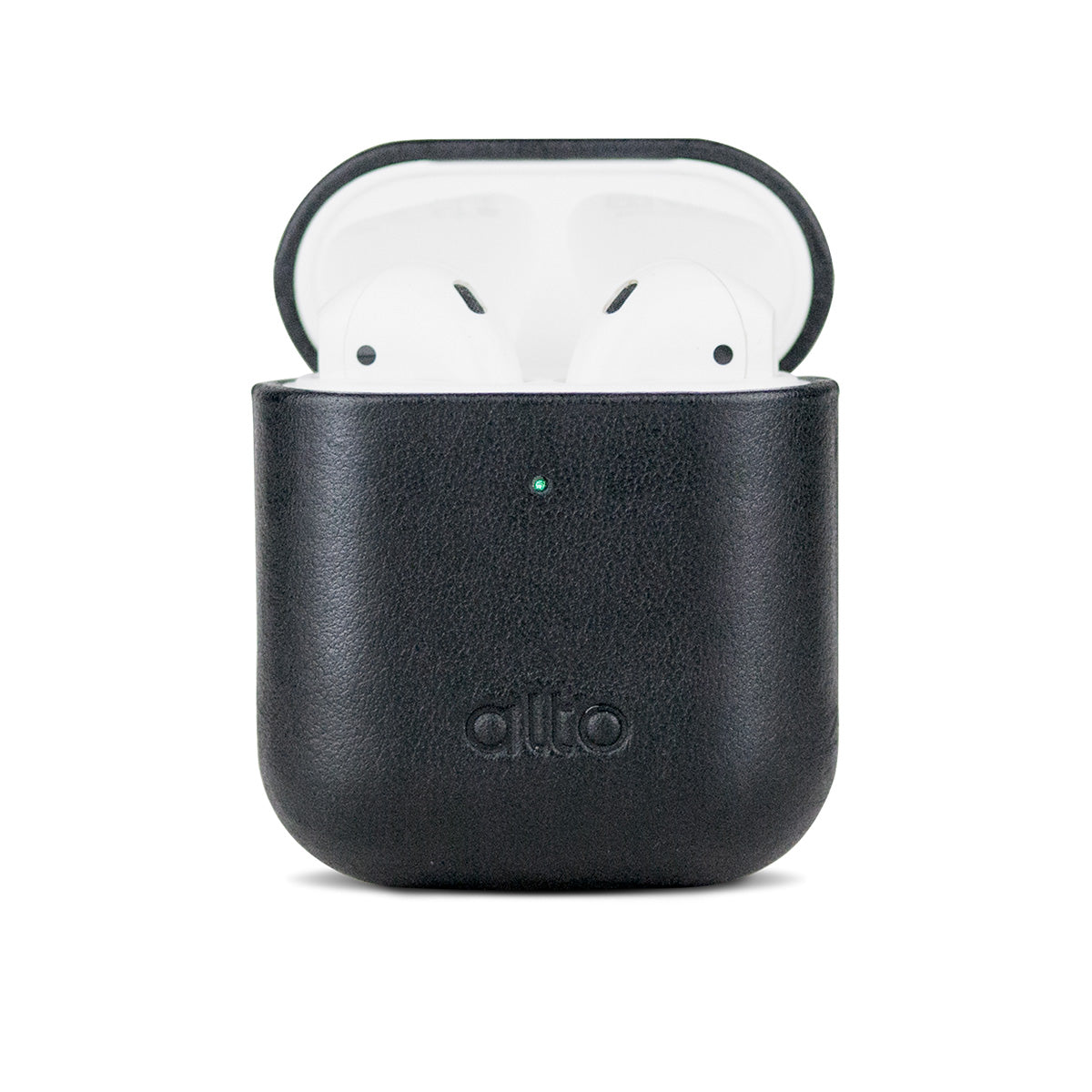 AirPods Leather Case – Raven Black