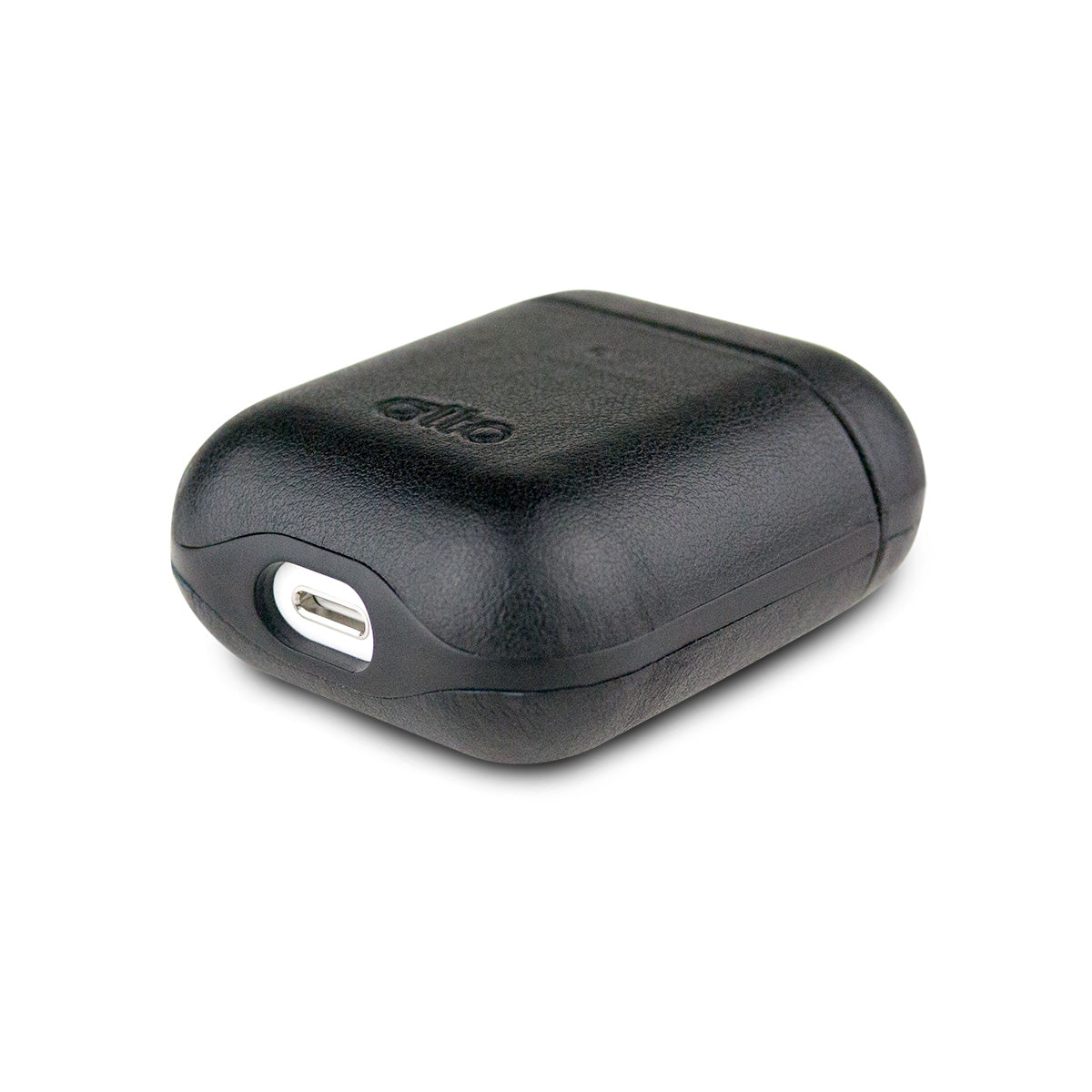 AirPods Leather Case – Raven Black