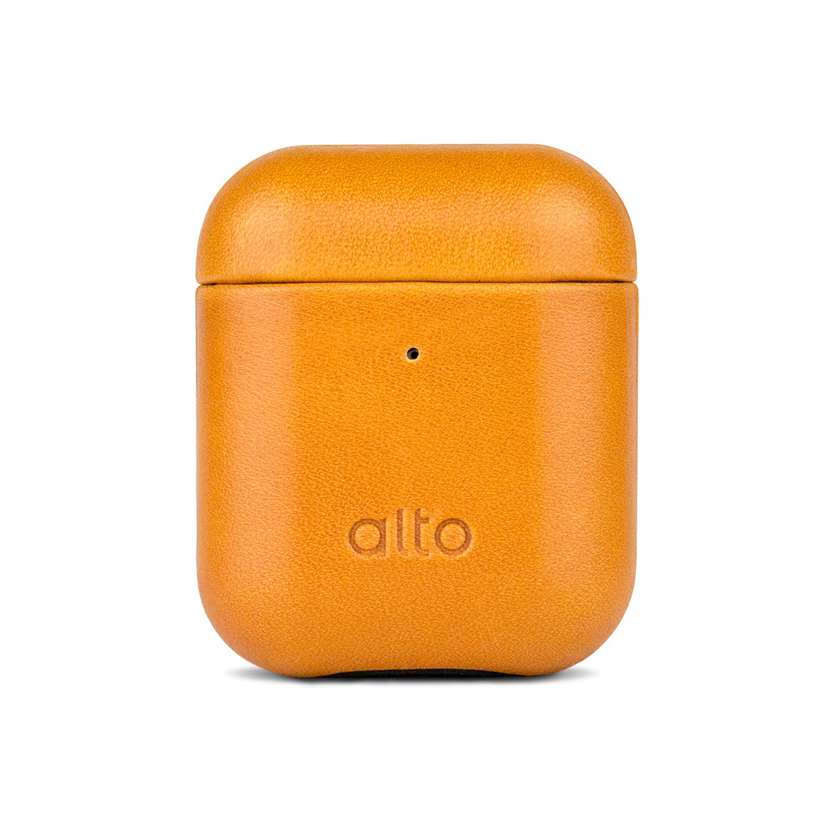 AirPods Leather Case – Caramel Brown