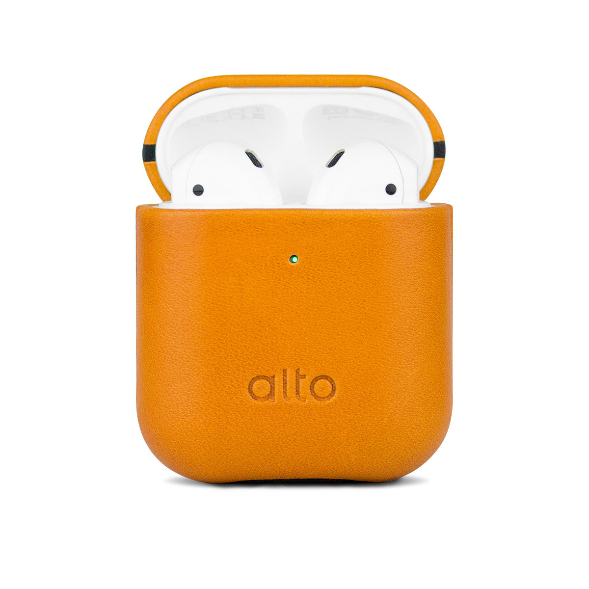 AirPods Leather Case – Caramel Brown