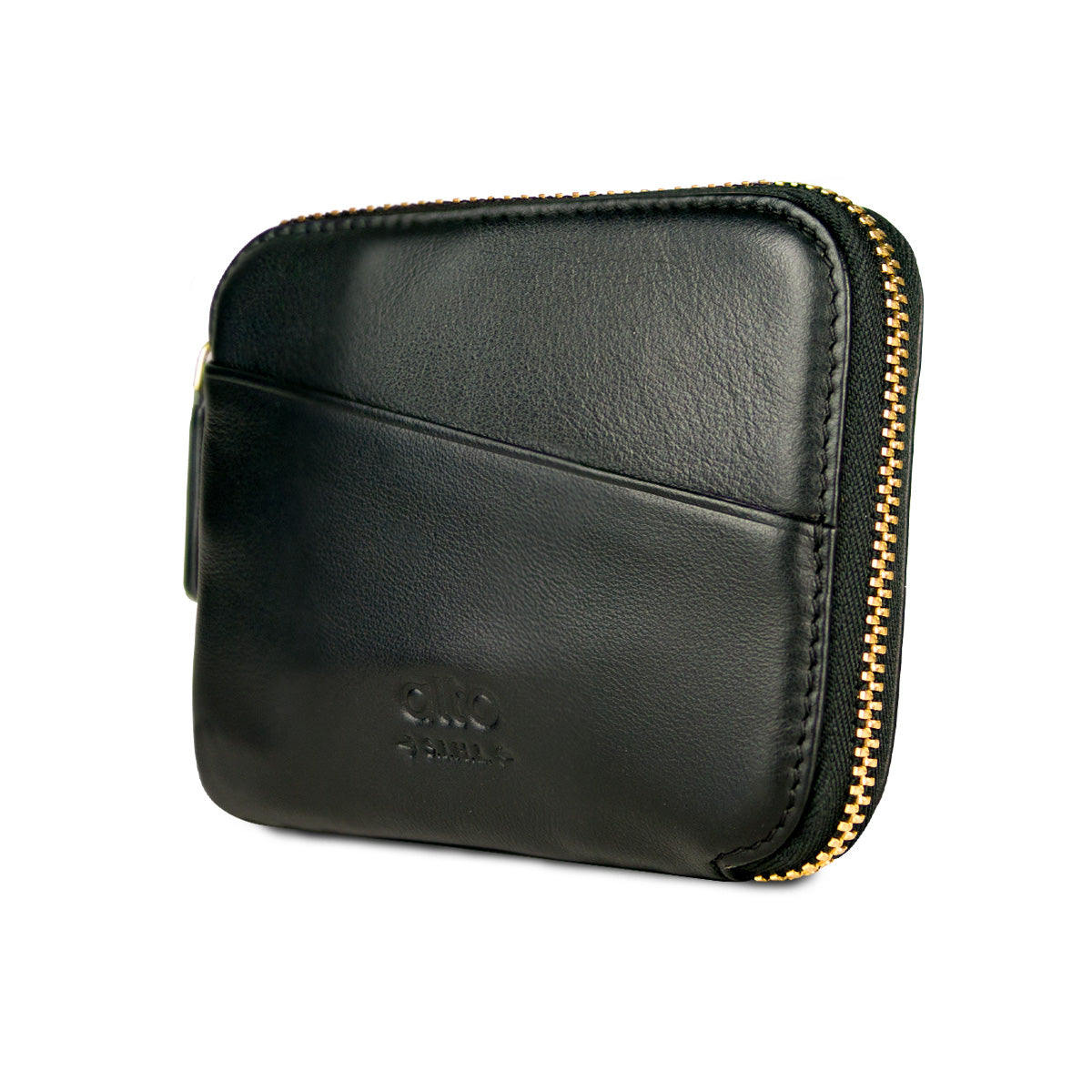 Leather Pouch Wallet – Raven Black