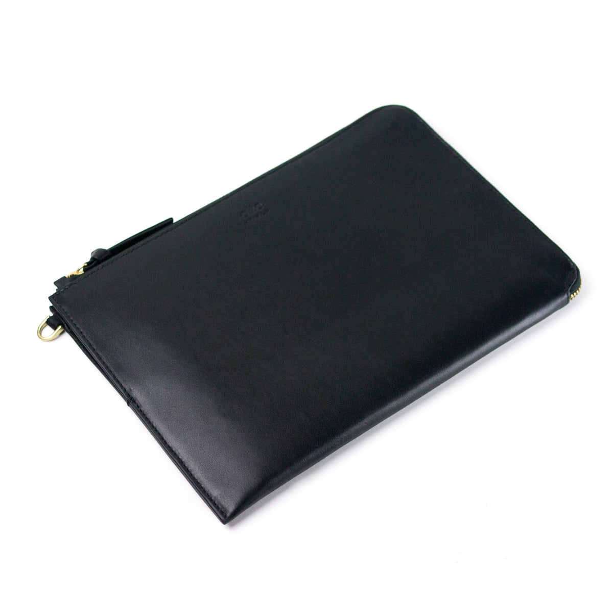 Handmade Premium Italian Leather for iPad Pro 10.5" Clutch - Raven