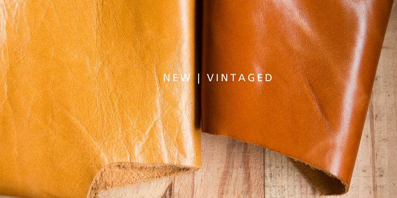 Amazing vintaged Color Changes of Used Leathers