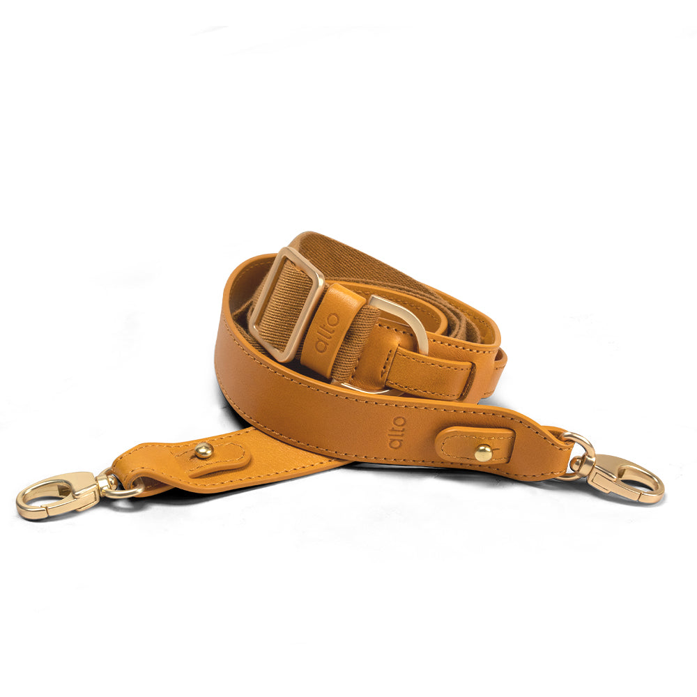 Multi-functional Leather Harness – Caramel Brown