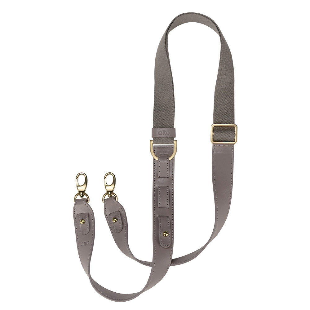 Multi-functional Leather Harness – Cement Gray