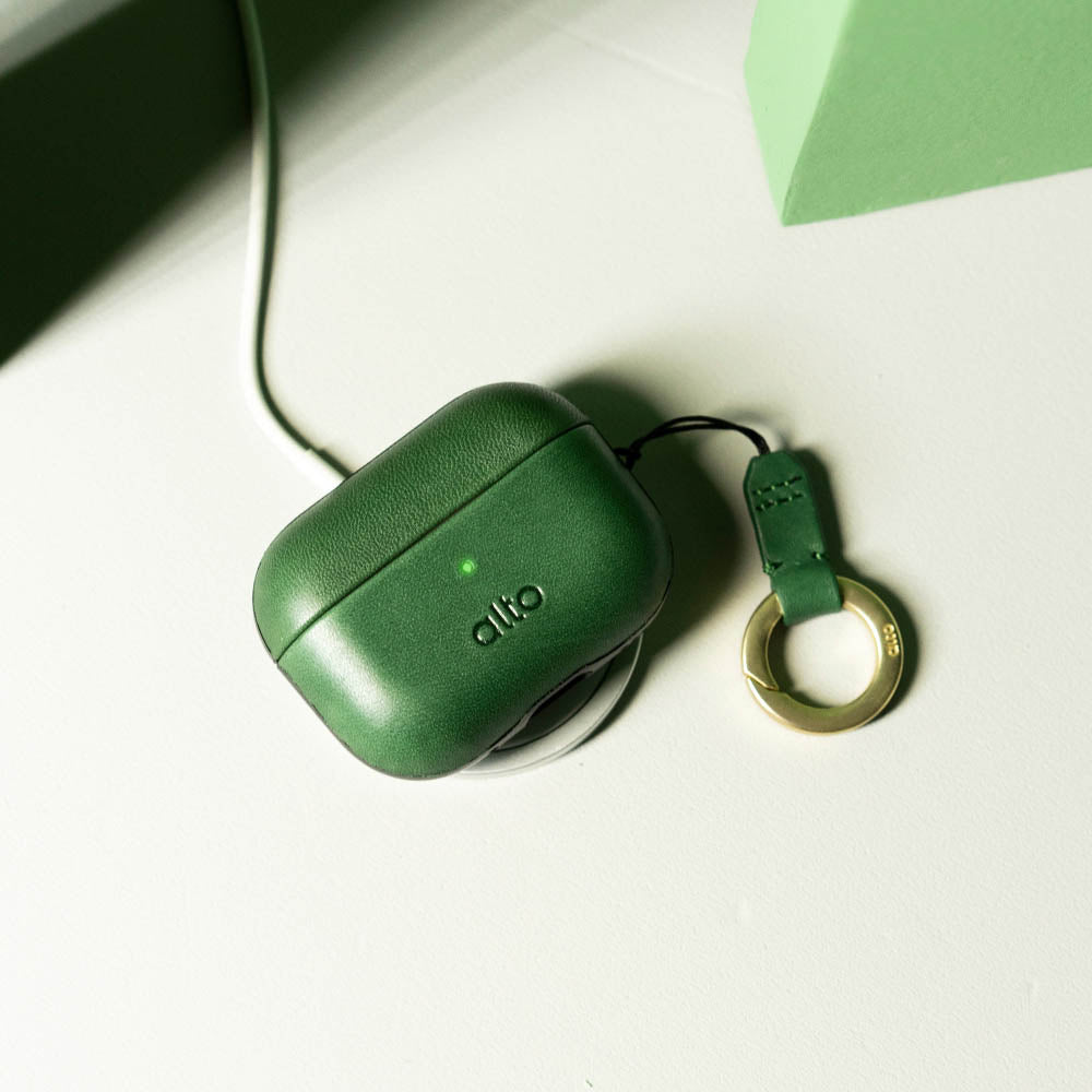 AirPods Pro 2 Leather Case  - Forest Green