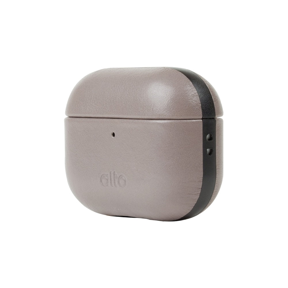 AirPods Pro 3 Leather Case  - Cement Gray