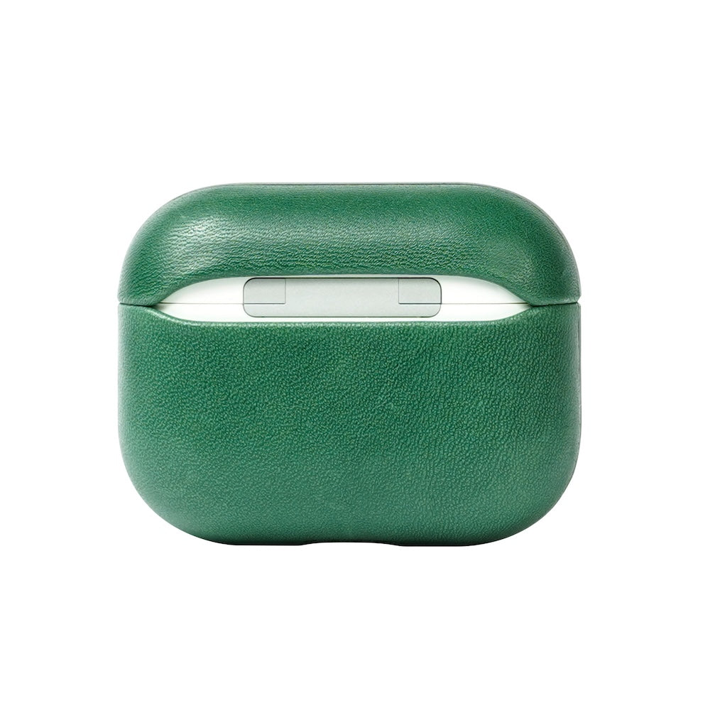 AirPods Pro 3 Leather Case - Forest Green: Keychain Included