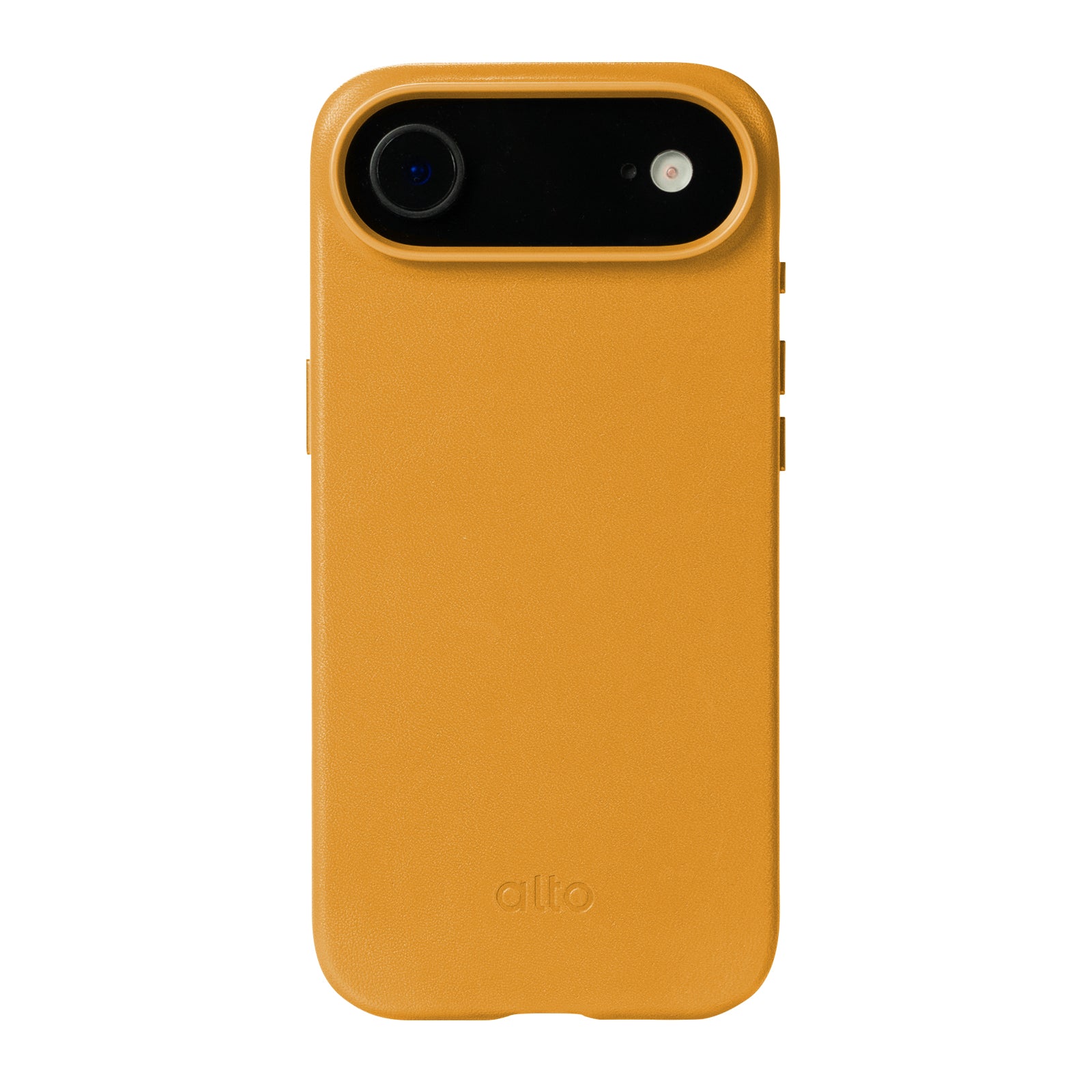 iPhone 17 Air - Clop Magnetic Leather Case - Caramel Brown