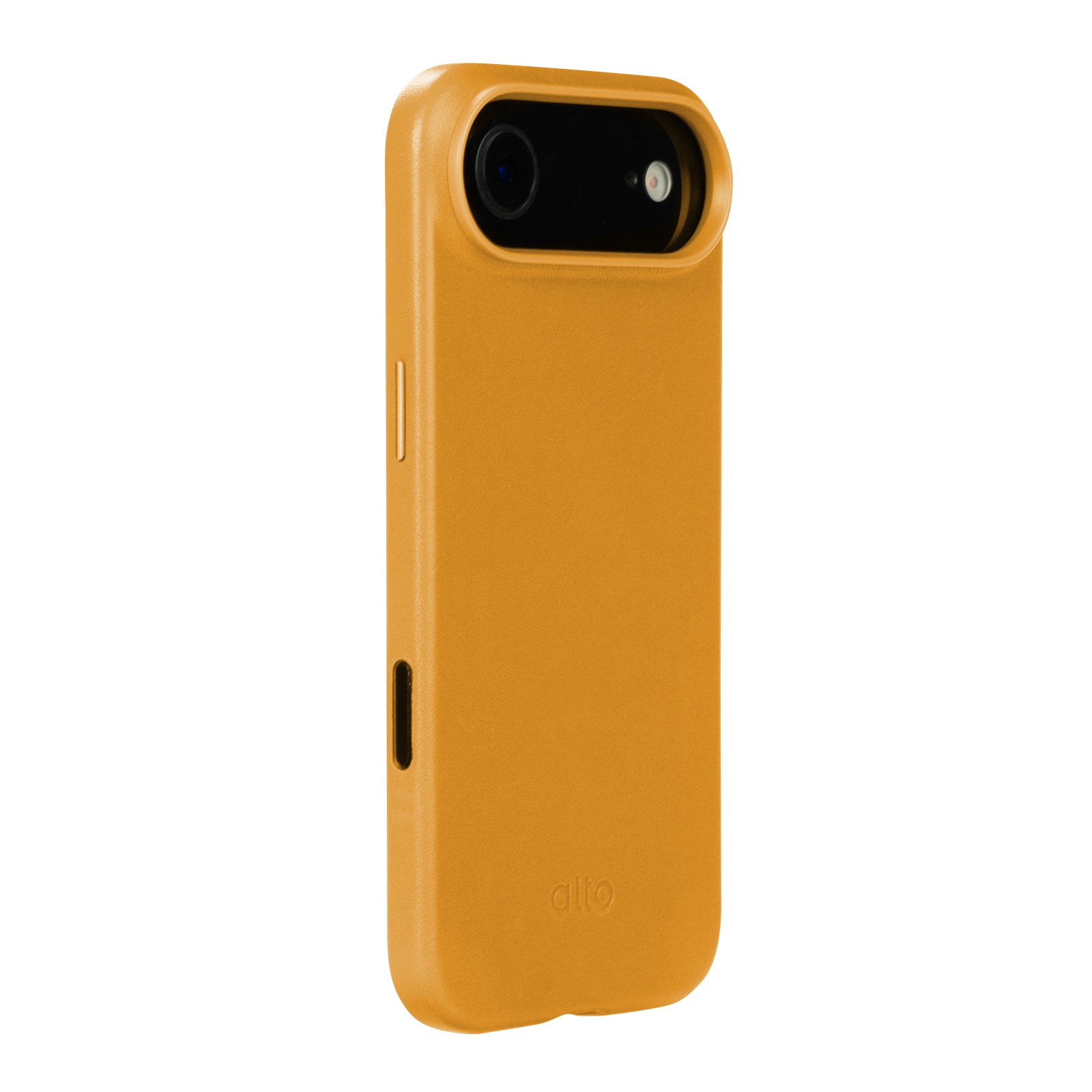iPhone 17 Air - Clop Magnetic Leather Case - Caramel Brown