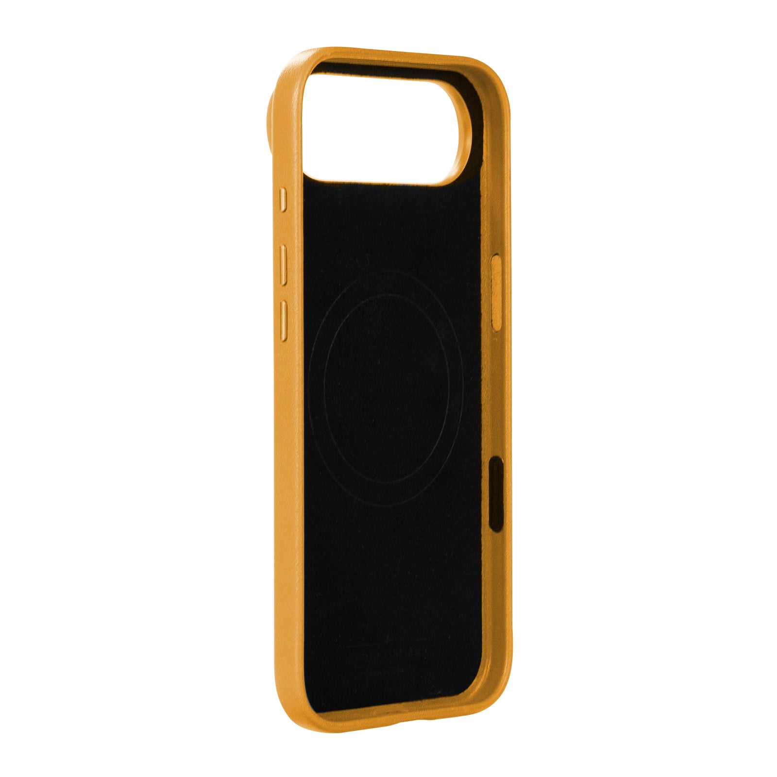 iPhone 17 Air - Clop Magnetic Leather Case - Caramel Brown