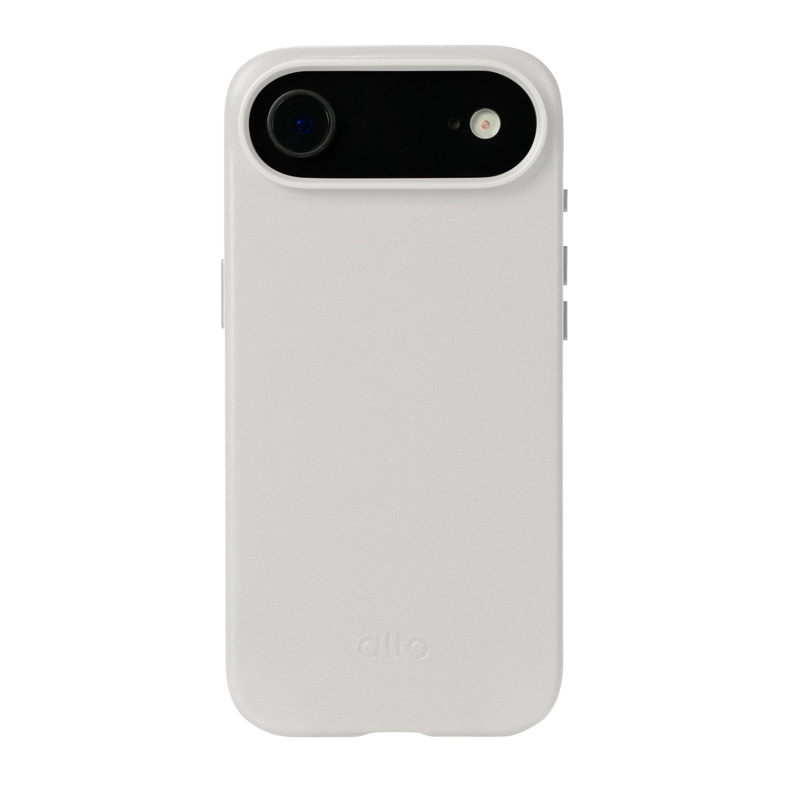 iPhone 17 Air - Clop Magnetic Leather Case - Forst White