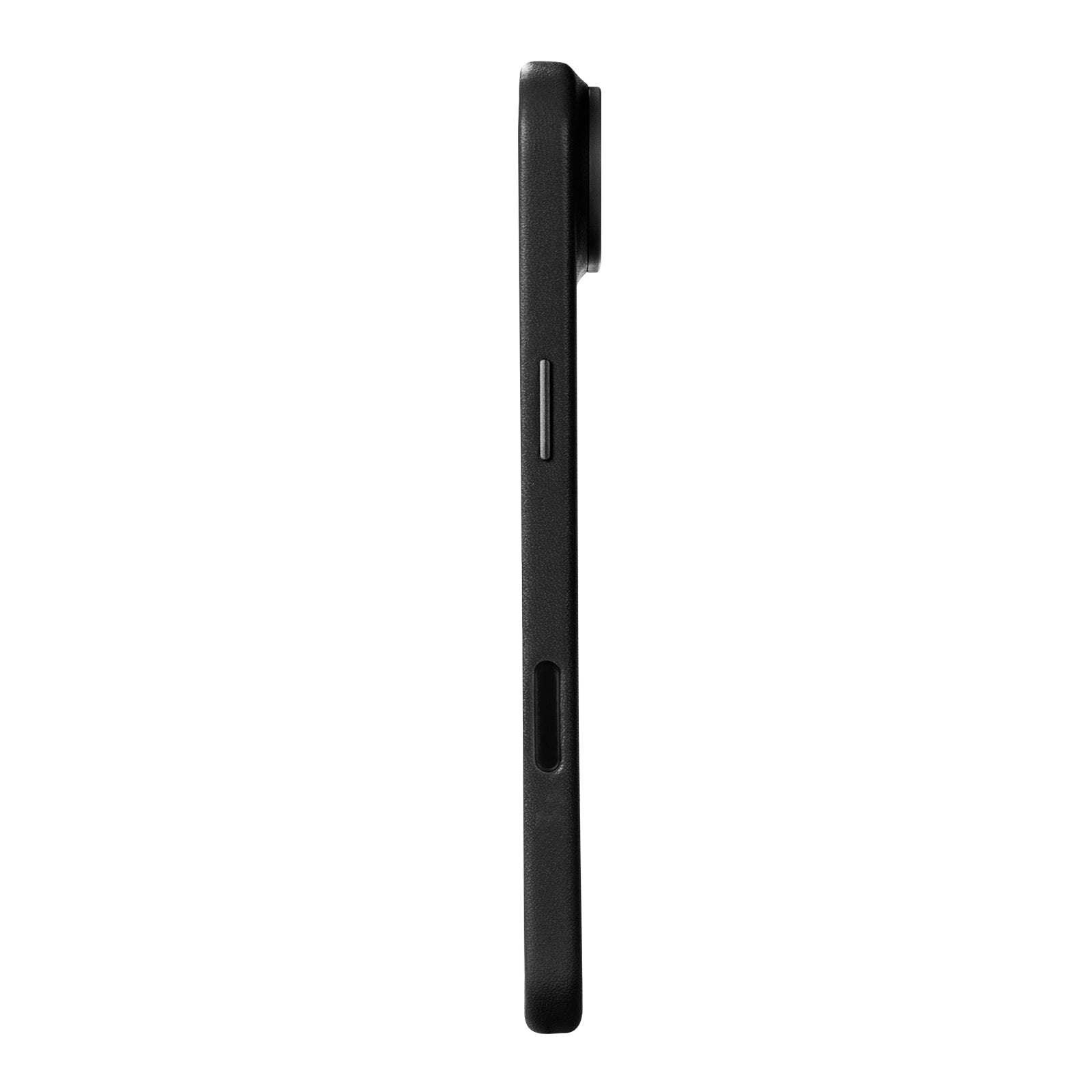 iPhone 17 Air - Clop Magnetic Leather Case - Raven Black