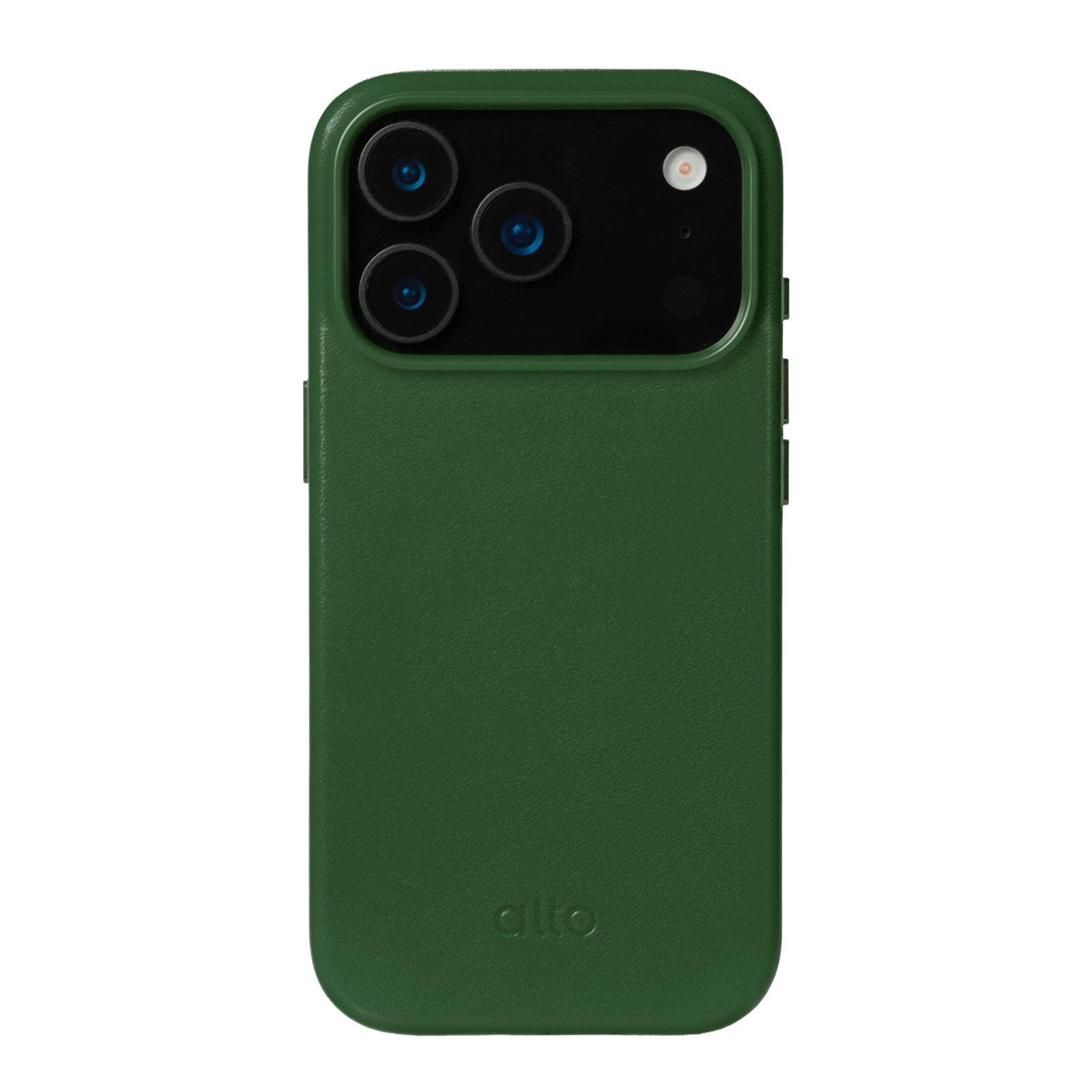 iPhone 17 Pro  - Clop Magnetic Leather Case - Forest Green