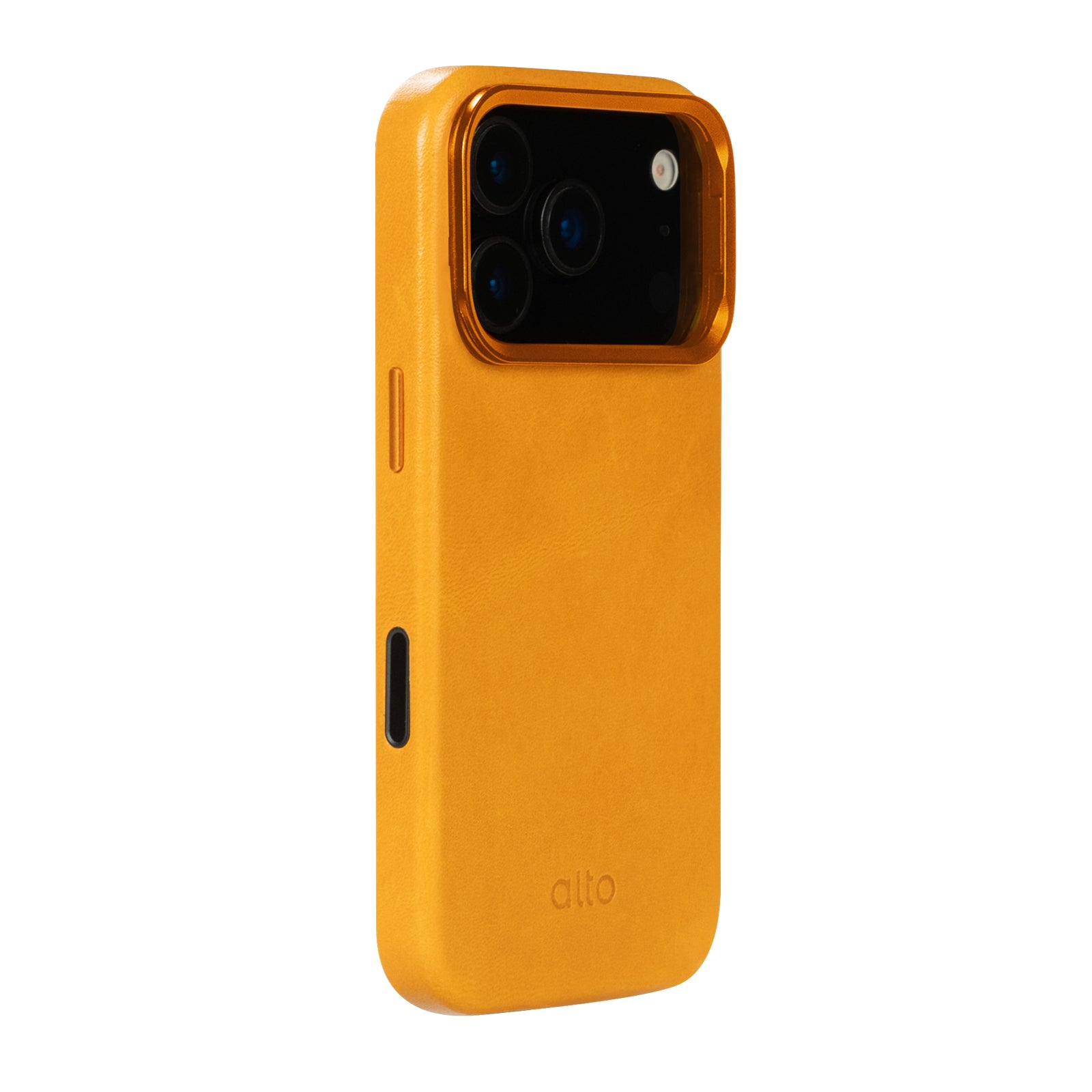 iPhone 17 Pro  - Uplop Magnetic Stand Leather Case - Caramel Brown