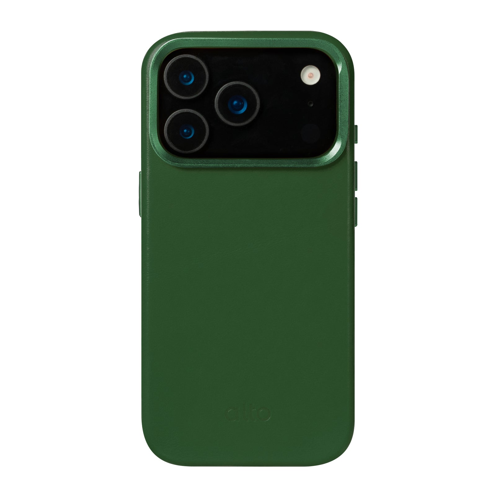 iPhone 17 Pro  - Uplop Magnetic Stand Leather Case - Forest Green