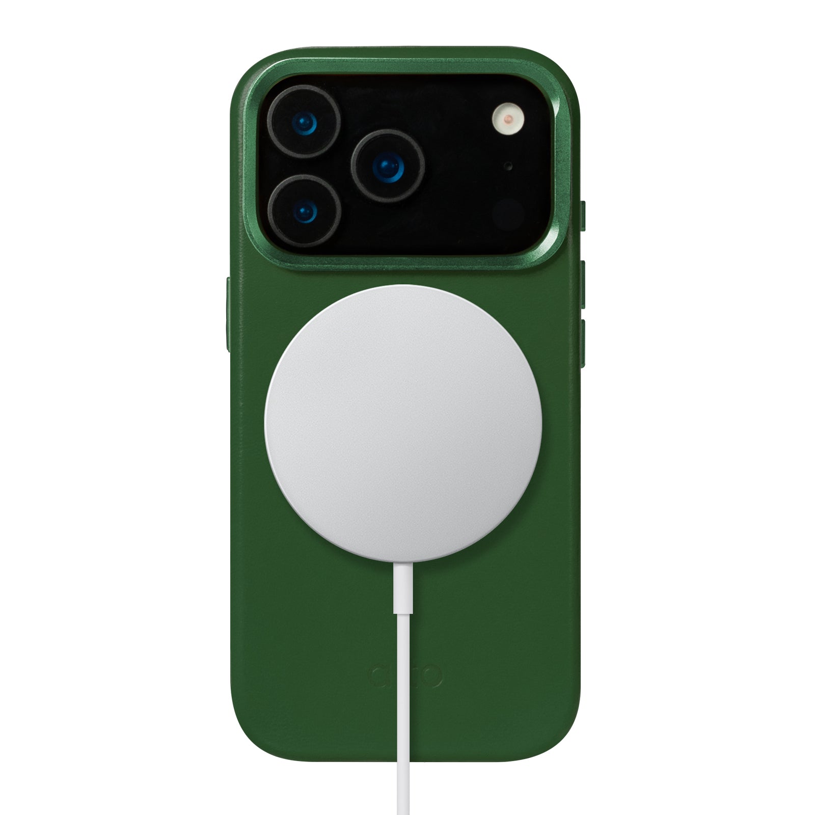 iPhone 17 Pro  - Uplop Magnetic Stand Leather Case - Forest Green