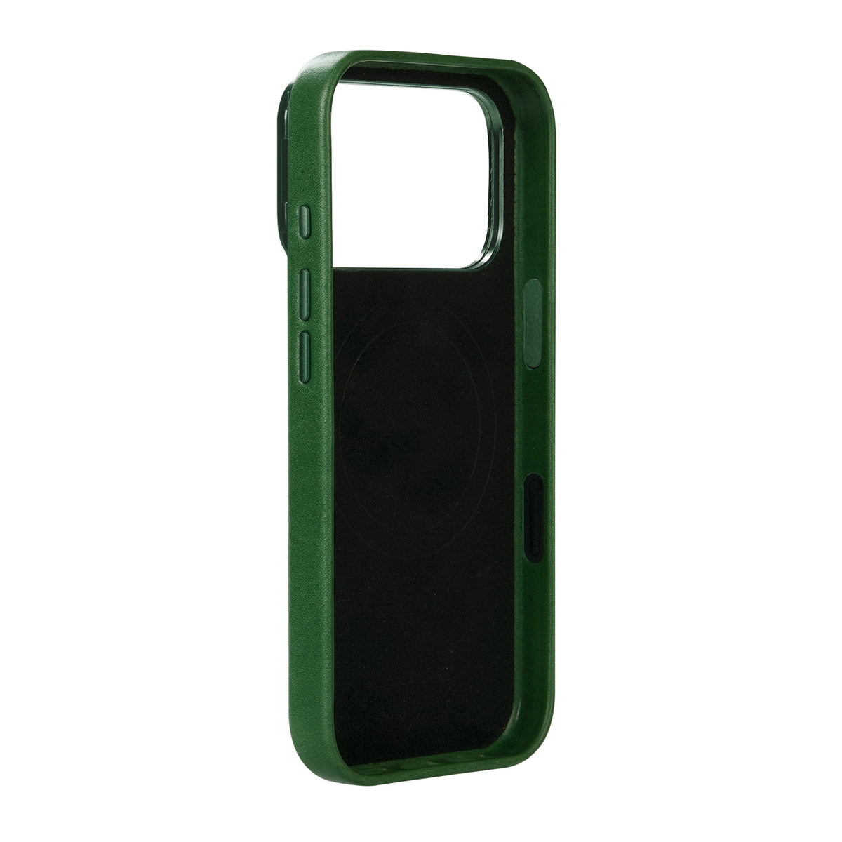 iPhone 18 Pro/17 Pro - Uplop Magnetic Stand Leather Case - Forest Green