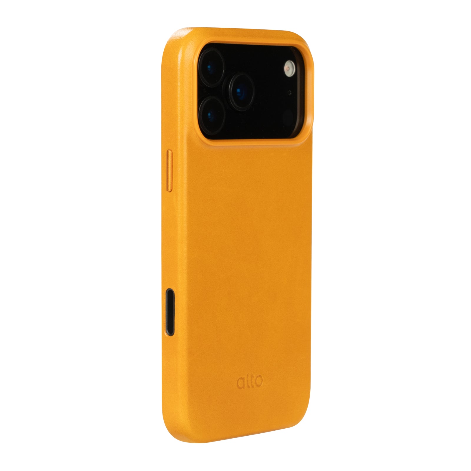 iPhone 17 Pro Max - Clop Magnetic Leather Case - Caramel Brown