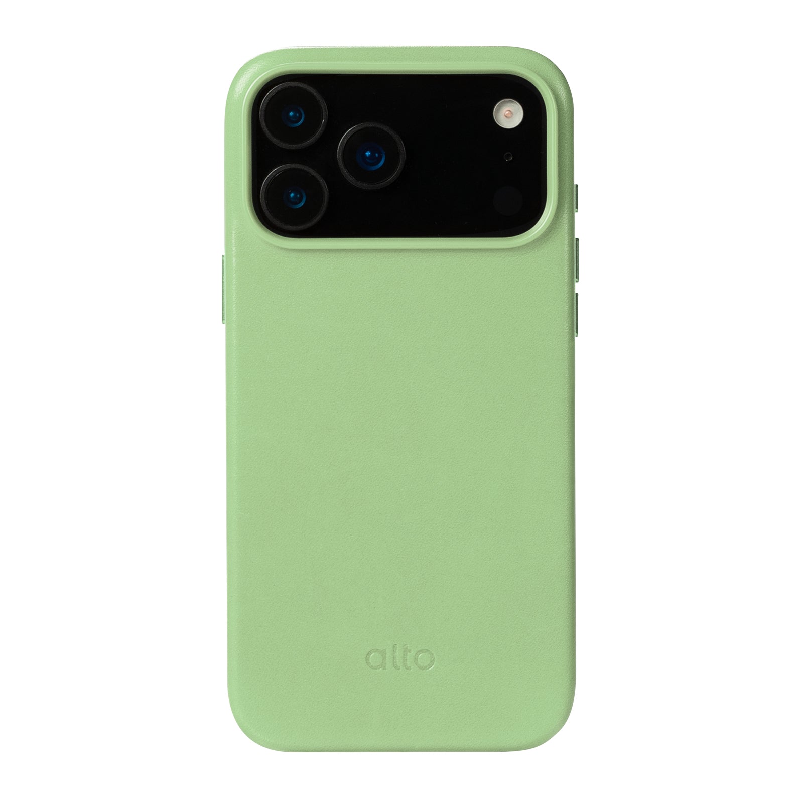 iPhone 17 Pro Max - Clop Magnetic Leather Case - Moss Green