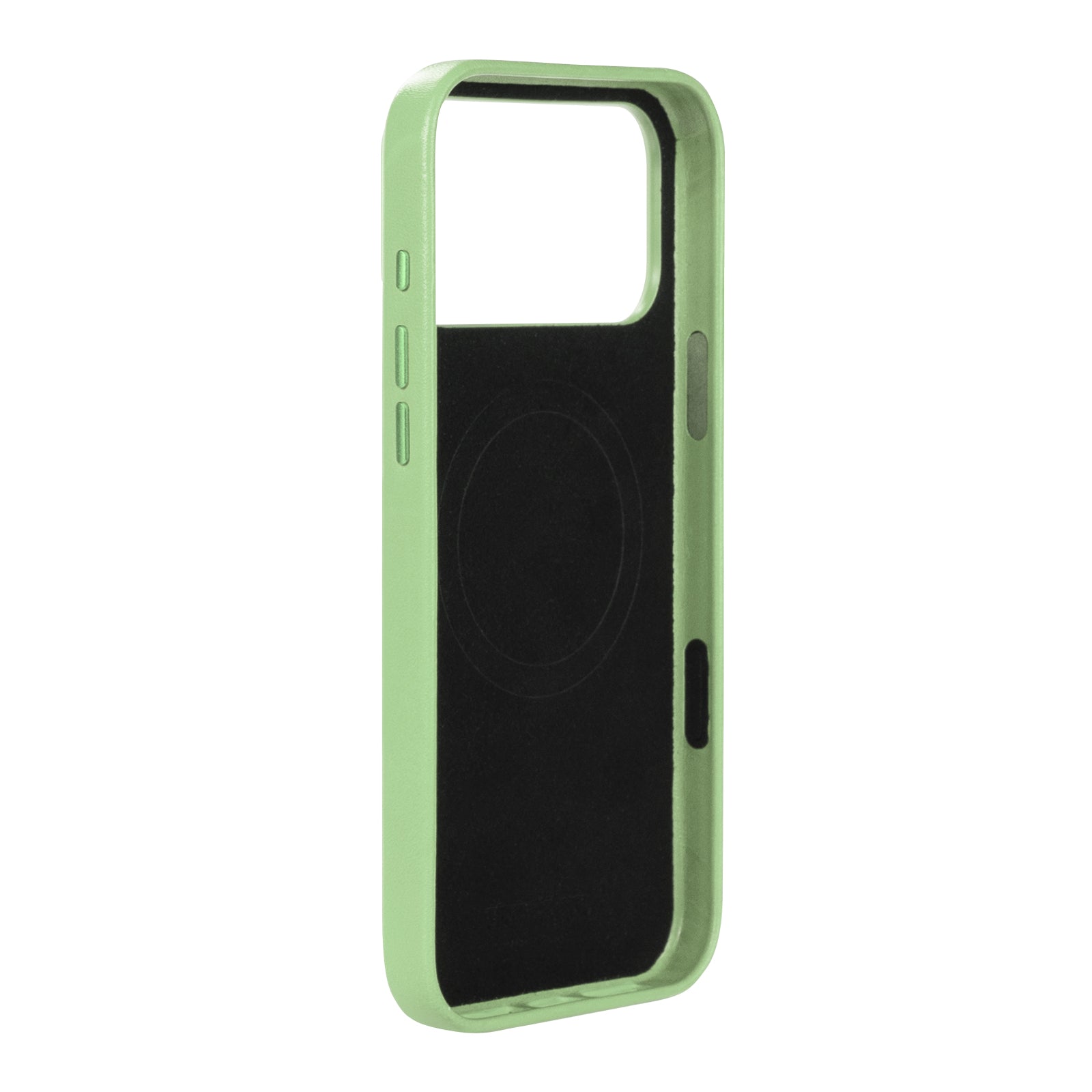 iPhone 17 Pro Max - Clop Magnetic Leather Case - Moss Green