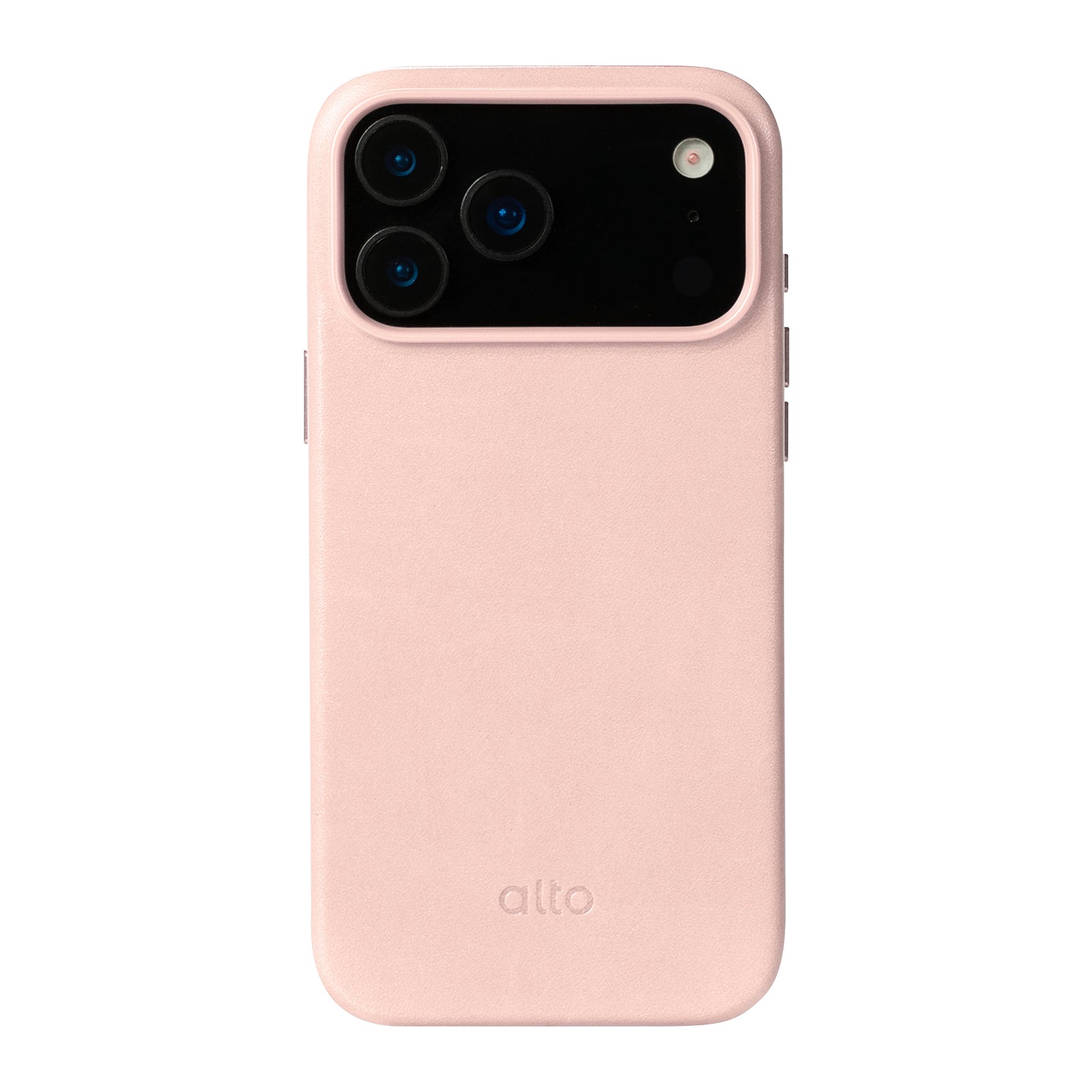 iPhone 17 Pro Max - Clop Magnetic Leather Case - Misty Pink