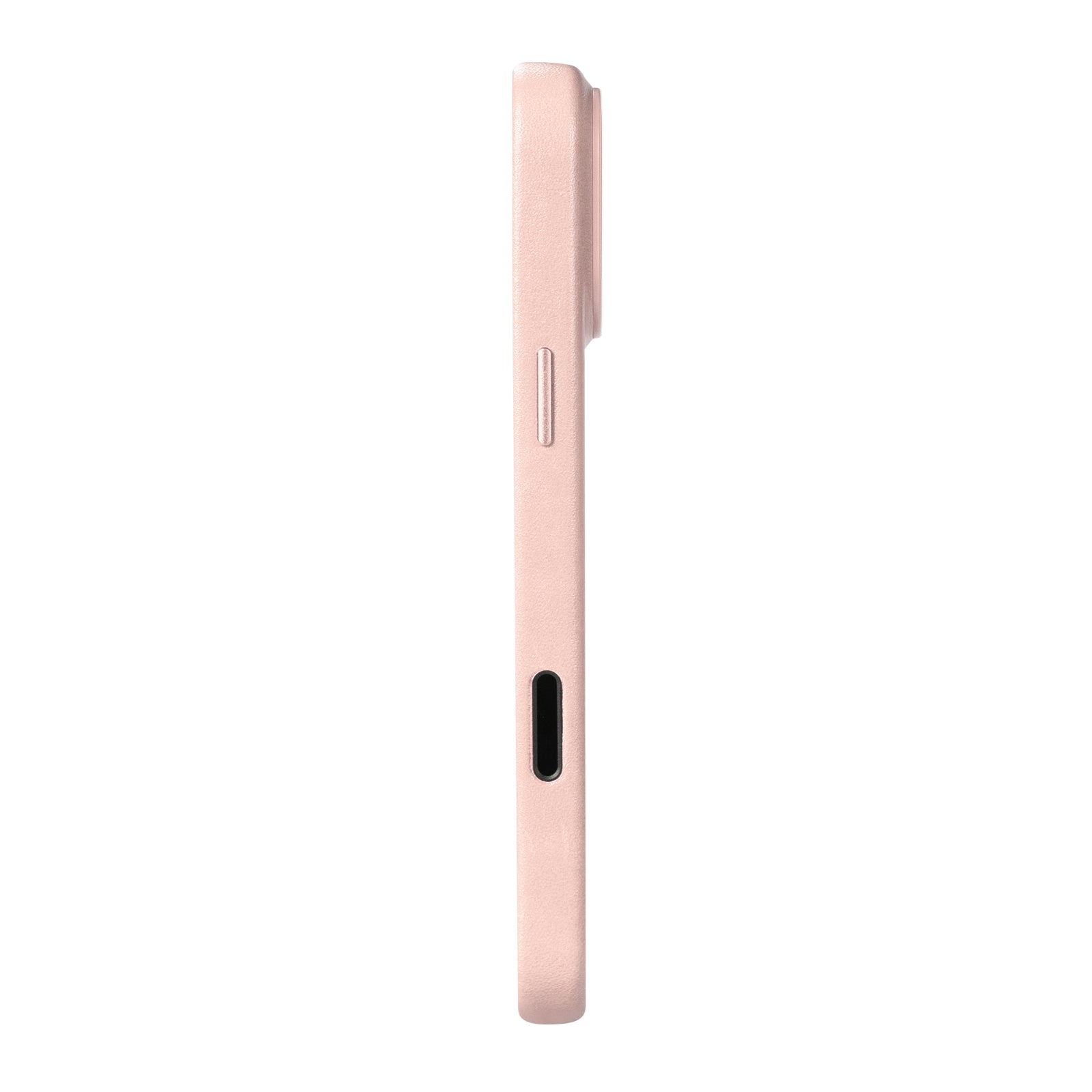 iPhone 17 Pro Max - Clop Magnetic Leather Case - Misty Pink