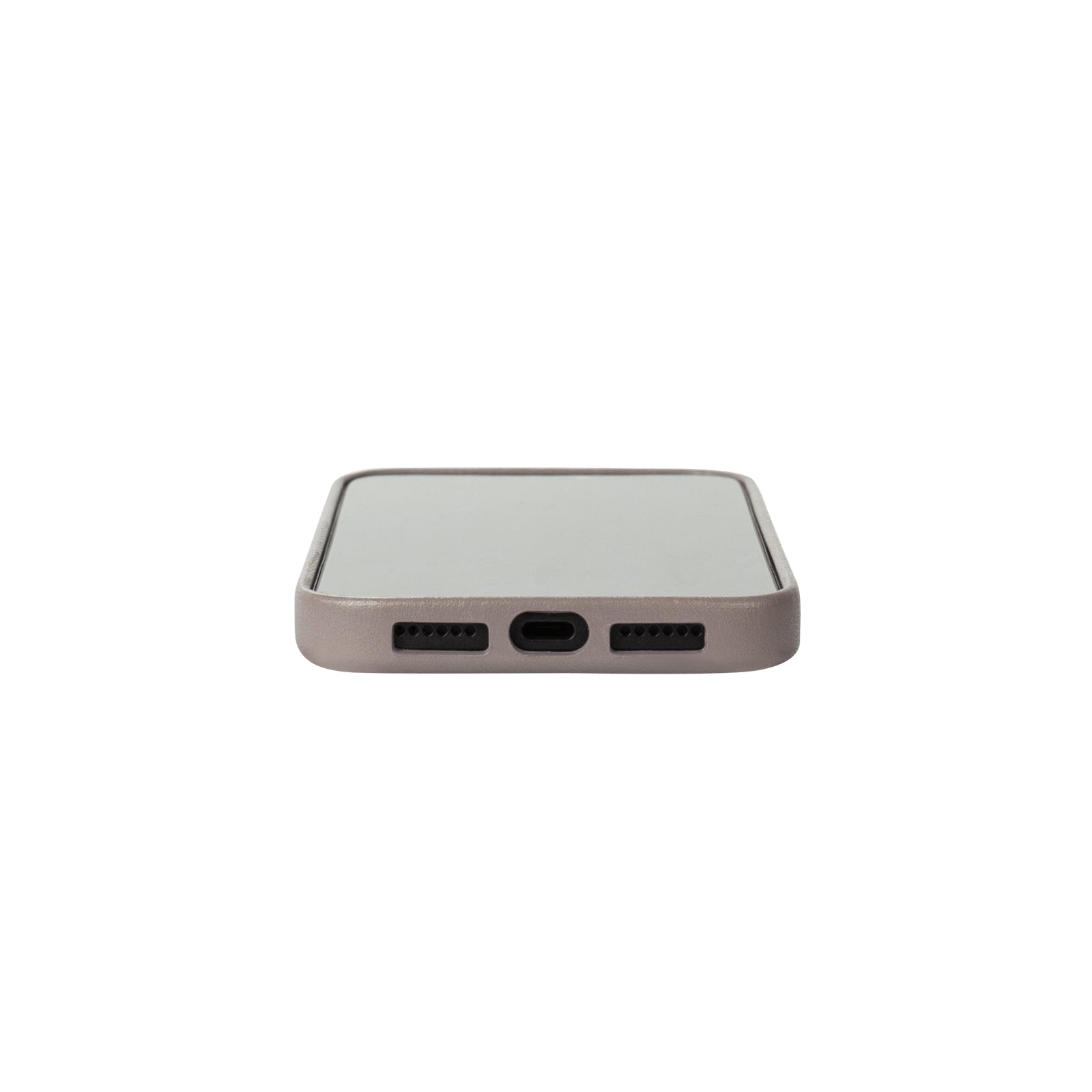 iPhone 17 Pro Max - Herring Magnetic Stand Leather Case - Cement Gray