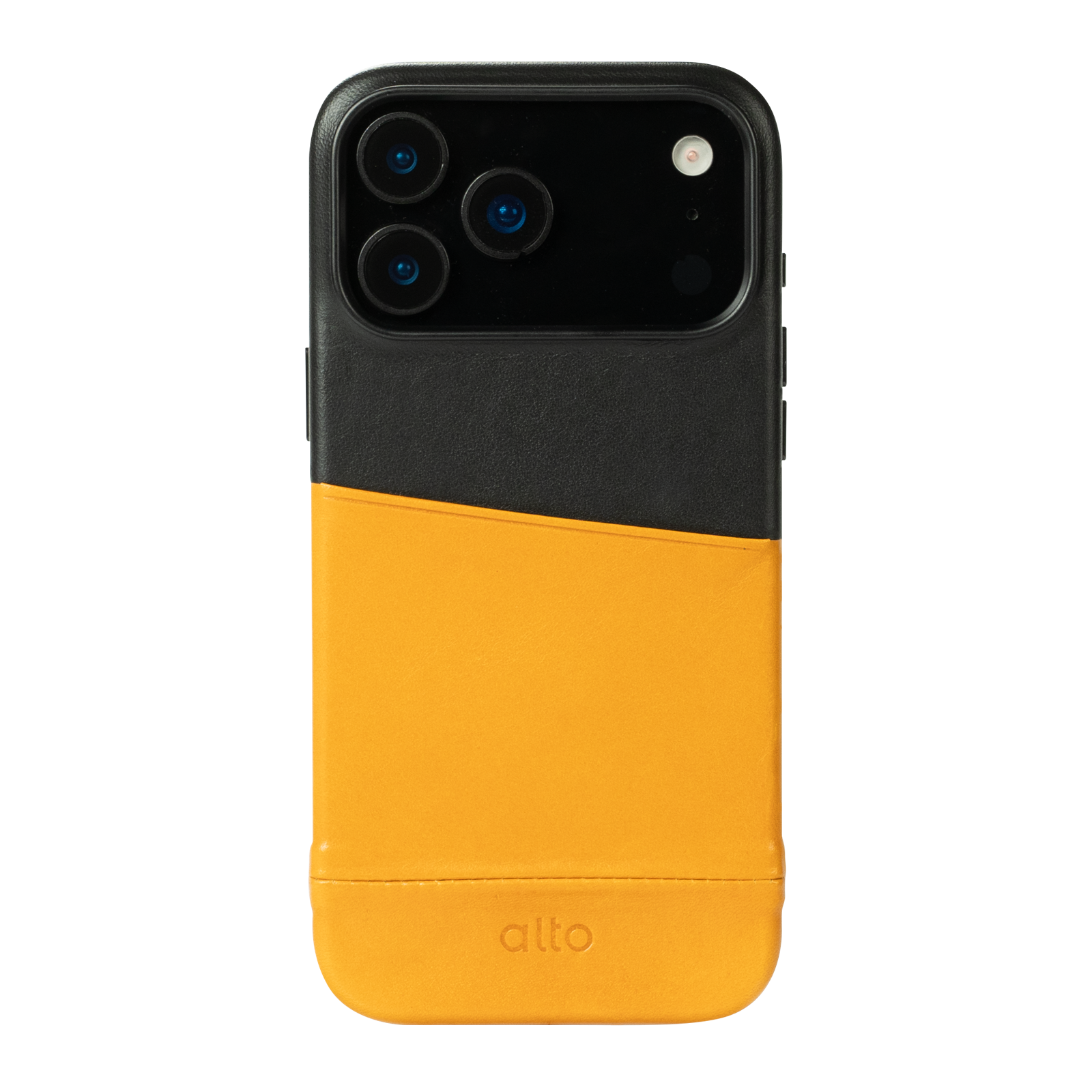 iPhone 17 Pro Max - Metro Leather Wallet Case - Caramel brown/Raven black