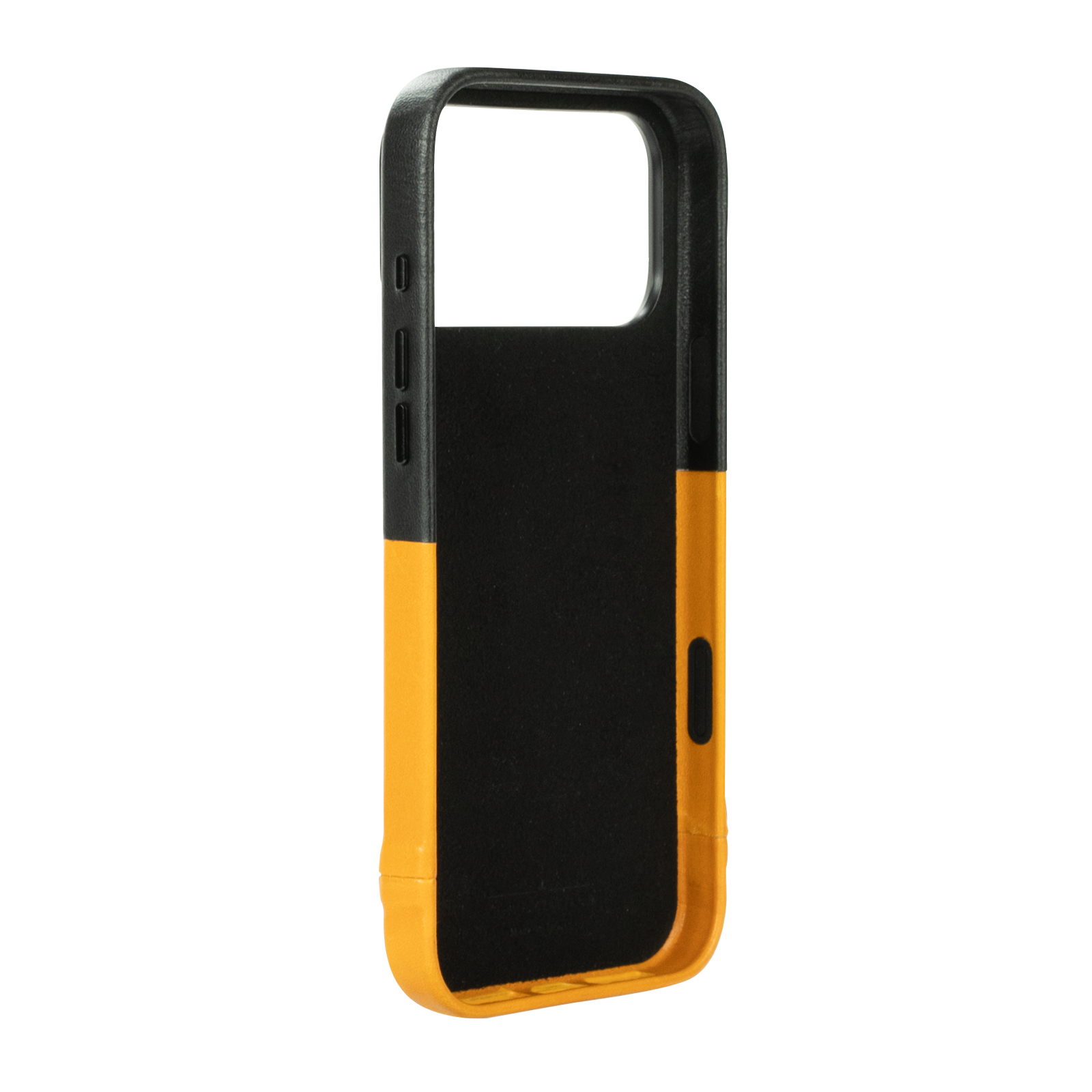 iPhone 17 Pro Max - Metro Leather Wallet Case - Caramel brown/Raven black