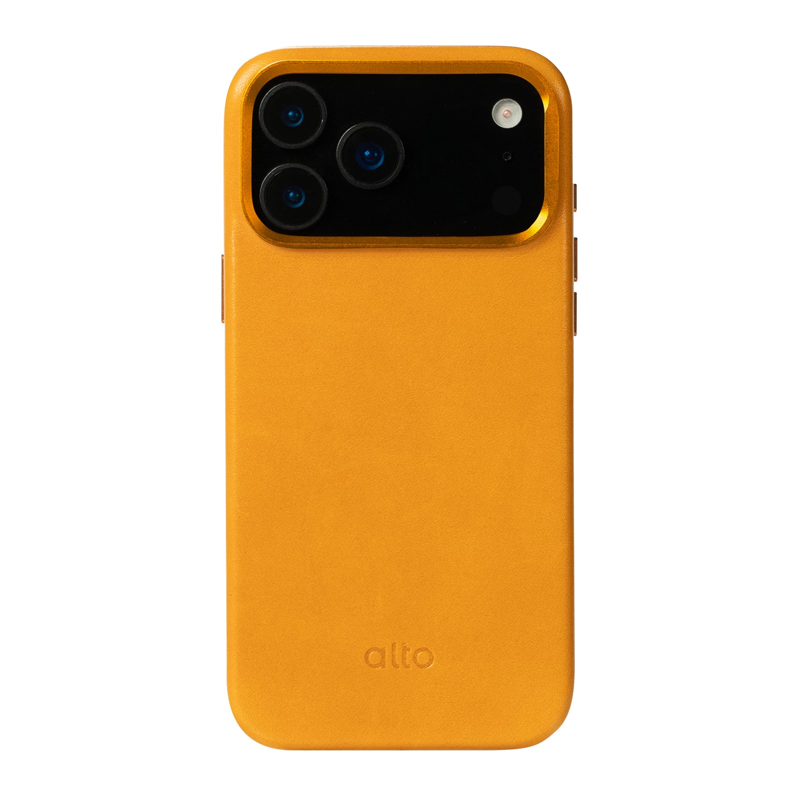 iPhone 17 Pro Max - Uplop Magnetic Stand Leather Case - Caramel Brown