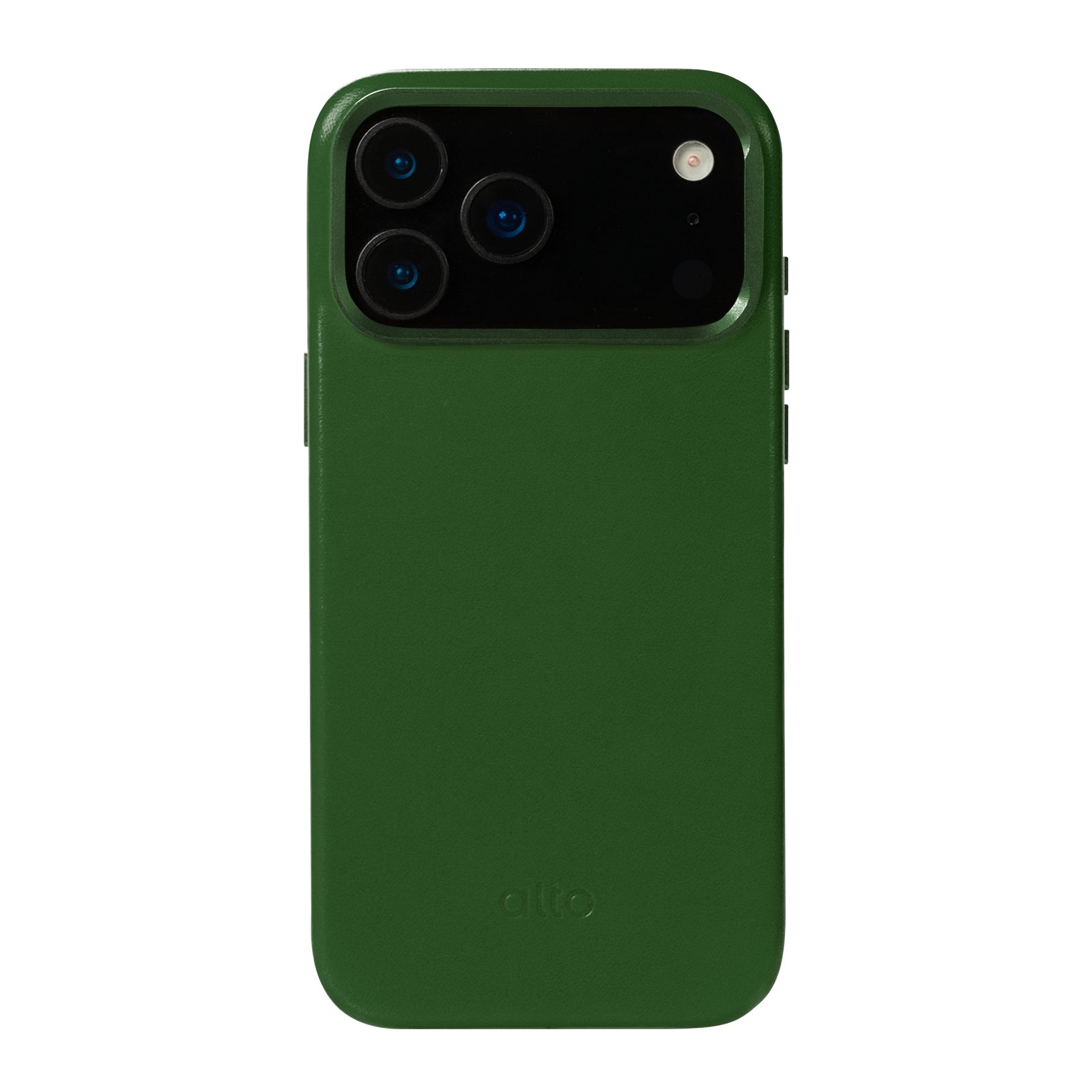 iPhone 17 Pro Max - Uplop Magnetic Stand Leather Case - Forest Green