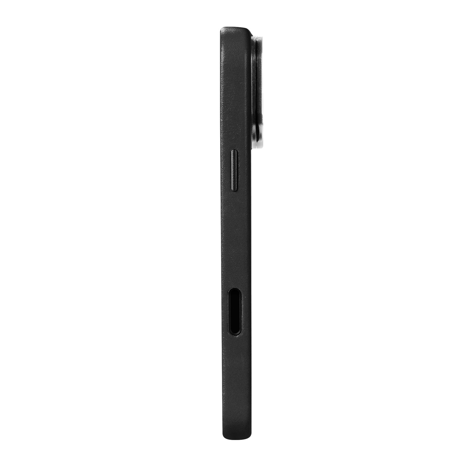 iPhone 17 Pro Max - Uplop Magnetic Stand Leather Case - Raven Black