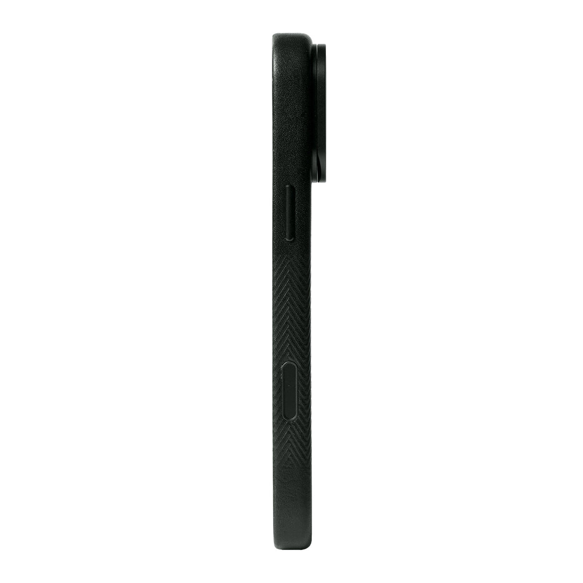 iPhone 18 Pro Max/17 Pro Max - Herring Magnetic Stand Leather Case - Raven Black