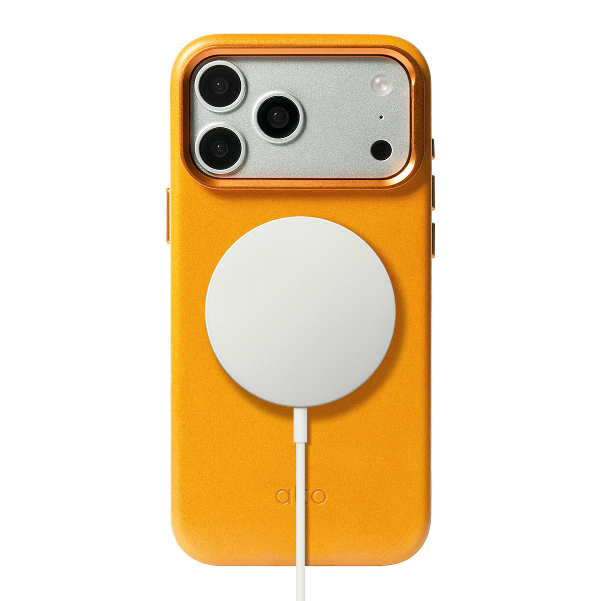 iPhone 18 Pro Max /17 Pro Max - Uplop Magnetic Stand Leather Case - Caramel Brown