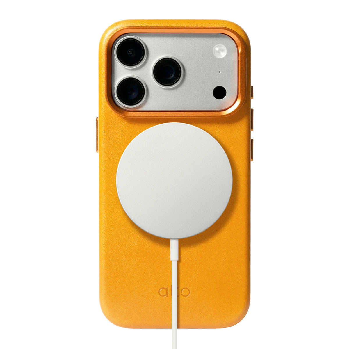 iPhone 18 Pro/17 Pro - Uplop Magnetic Stand Leather Case - Caramel Brown