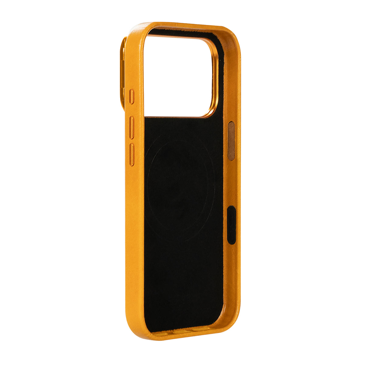 iPhone 18 Pro/17 Pro - Uplop Magnetic Stand Leather Case - Caramel Brown
