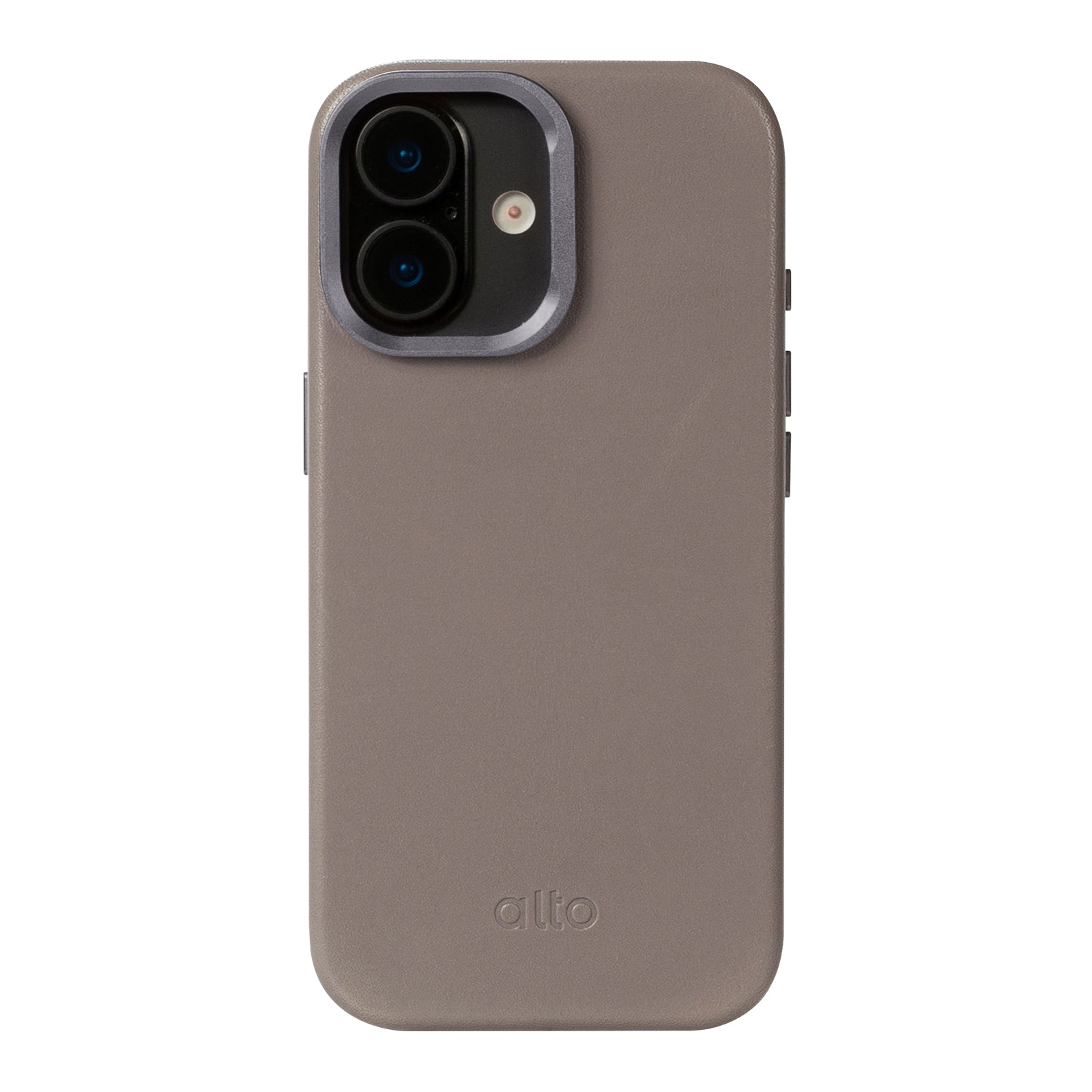 iPhone 17  - Uplop Magnetic Stand Leather Case - Cement