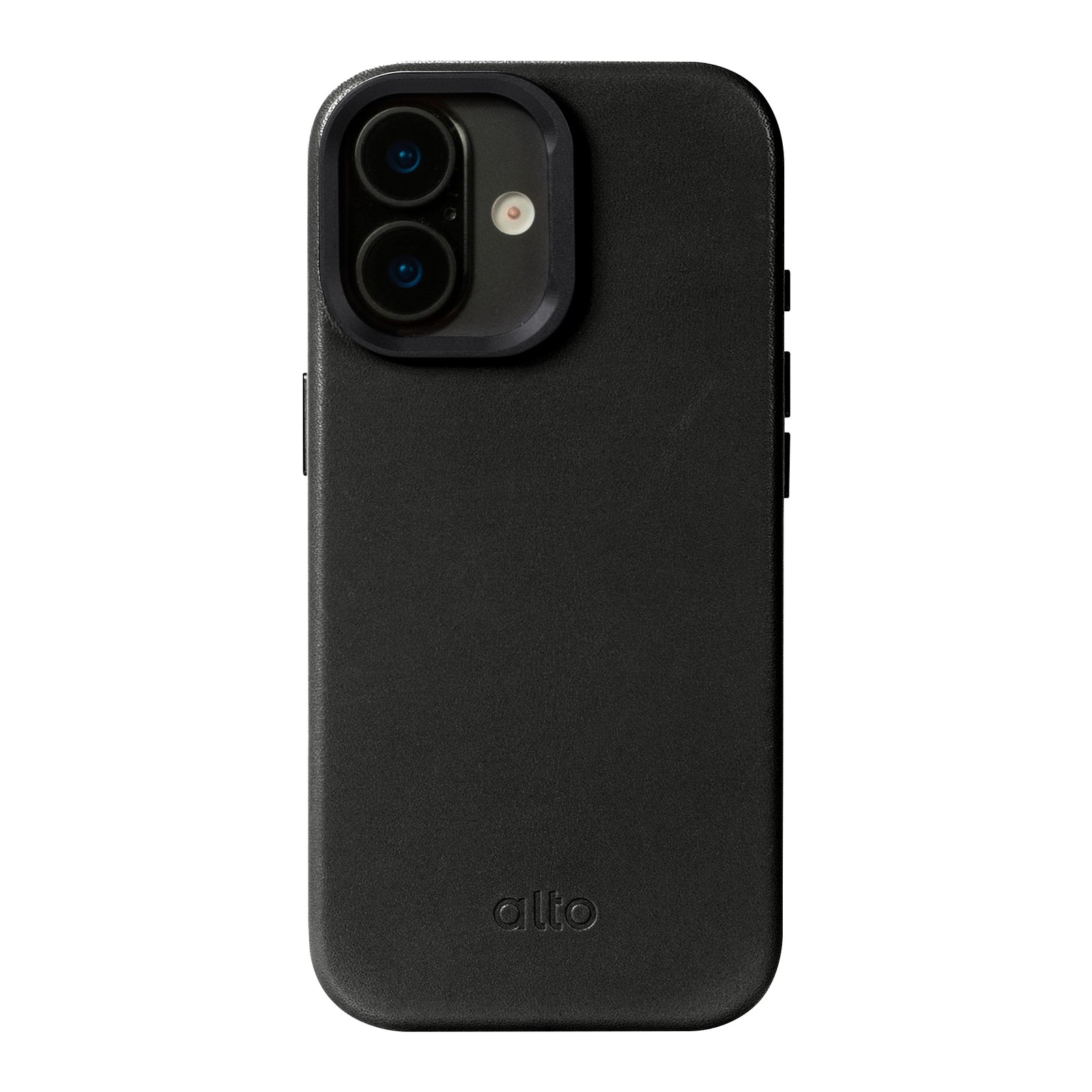 iPhone 17  - Uplop Magnetic Stand Leather Case - Raven Black