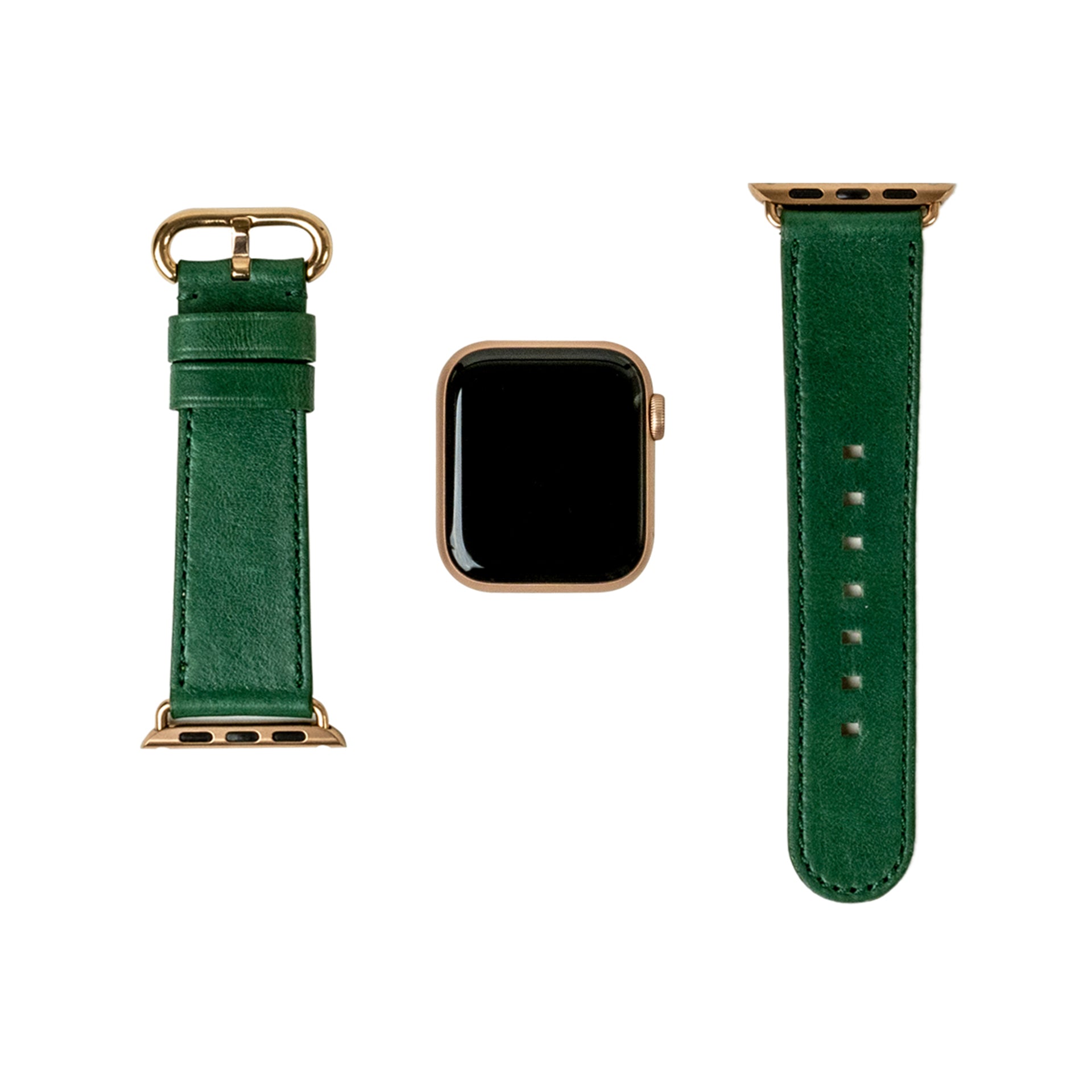 Apple Watch Leather Band 38/40/41mm – Forest Green