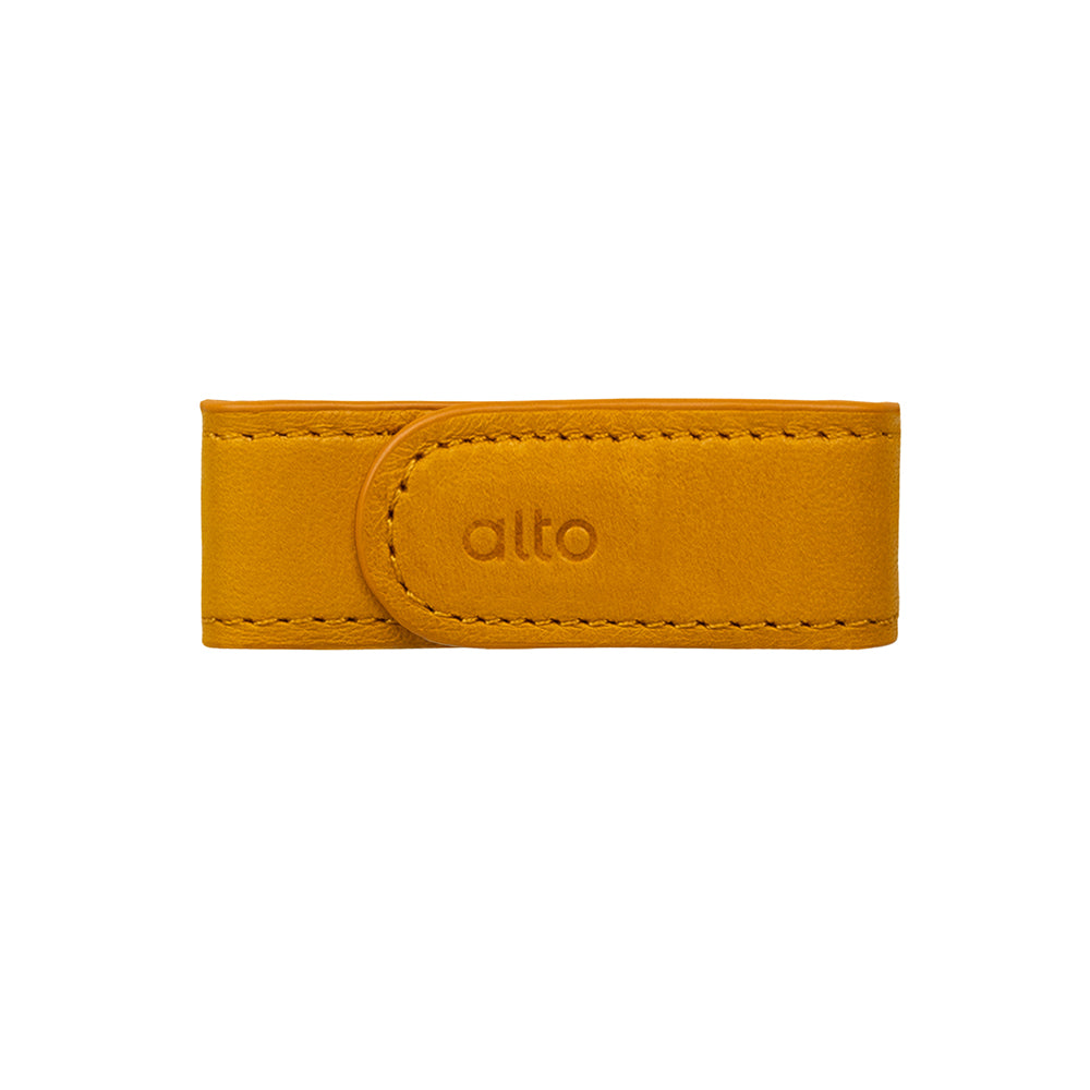 Magnetic Leather Clip – Caramel Brown