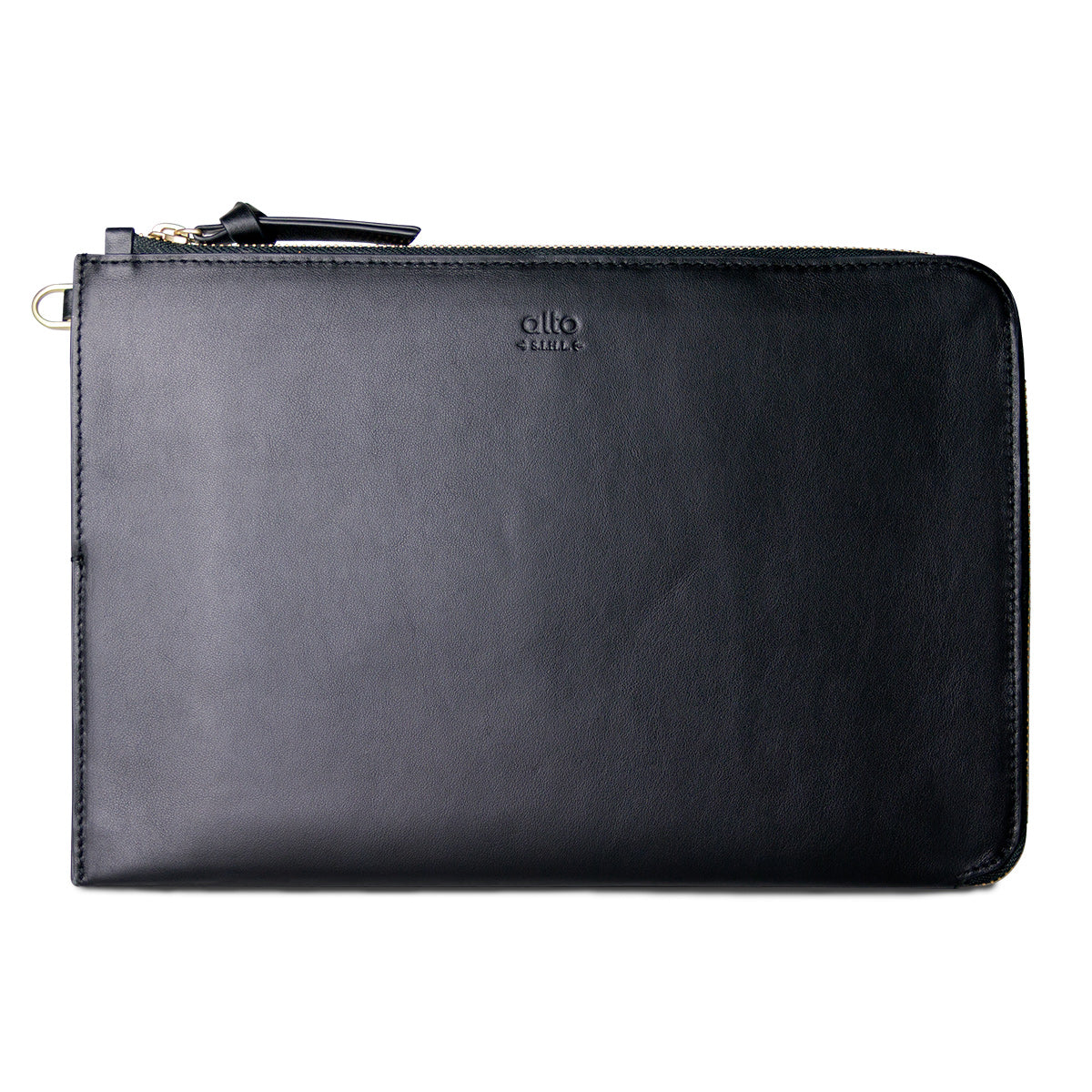 Handmade Premium Italian Leather for iPad Pro 10.5" Clutch - Raven